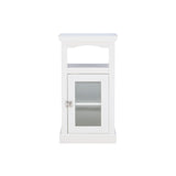 Scarsdale White Demi Cabinet