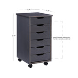 Rudy Rolling Storage Cart