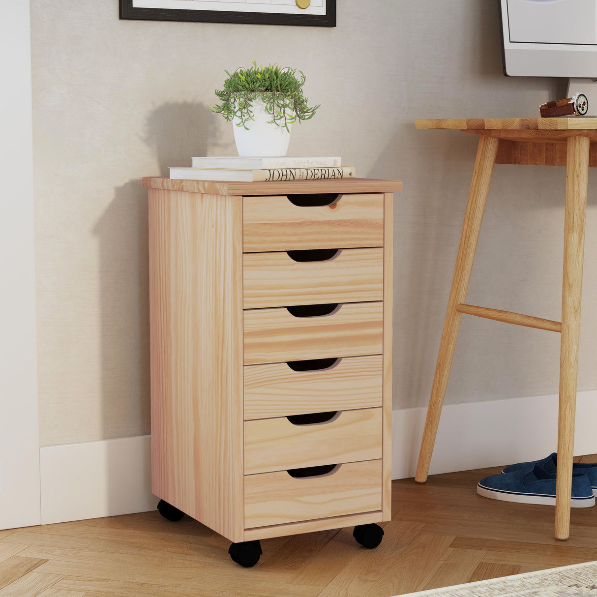 Rudy Rolling Storage Cart