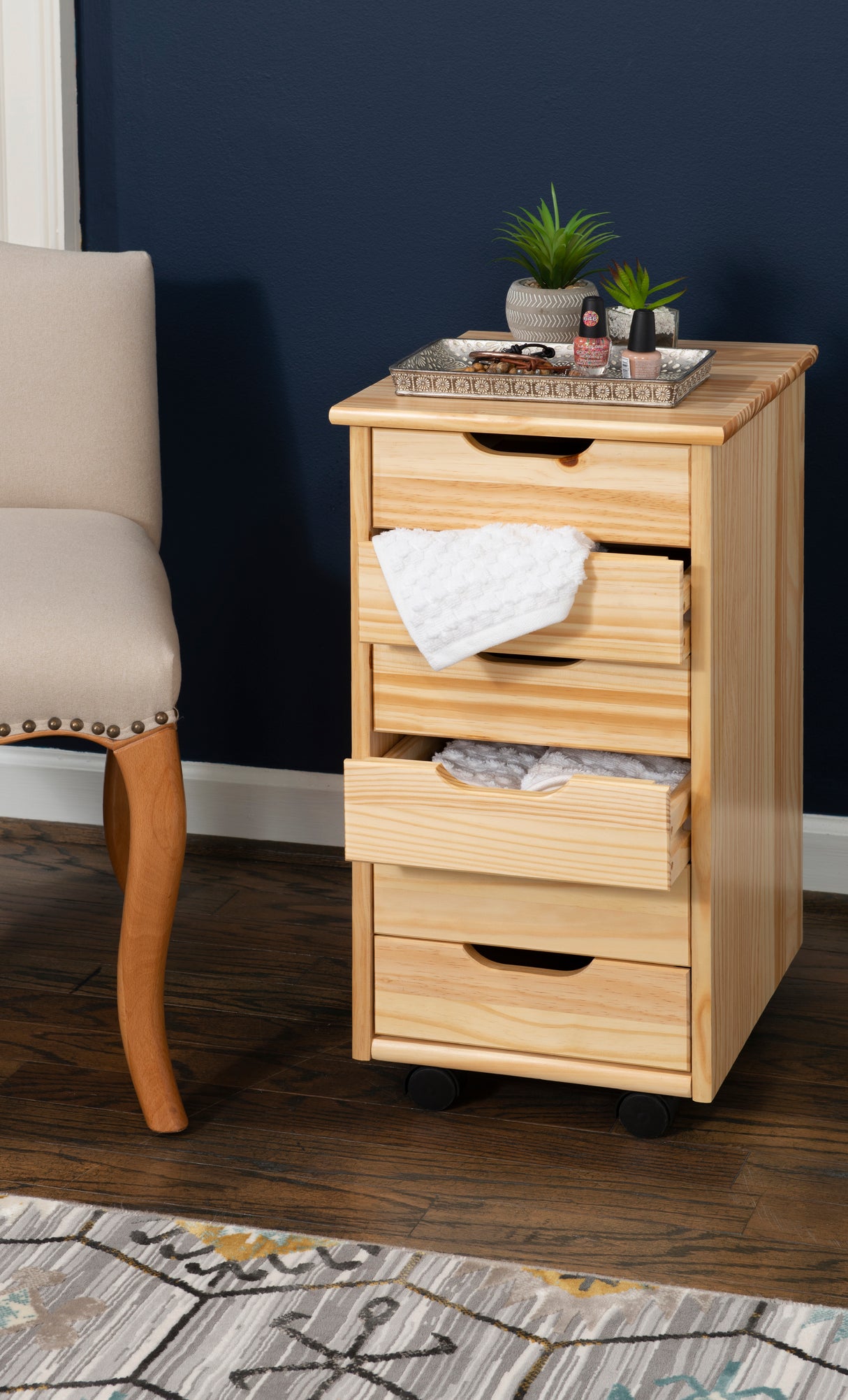Rudy Rolling Storage Cart