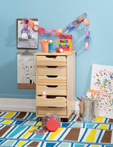 Rudy Rolling Storage Cart
