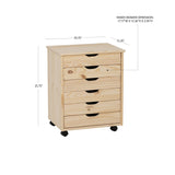 Rudy Rolling Storage Cart