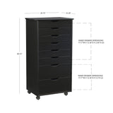 Rudy Rolling Storage Cart