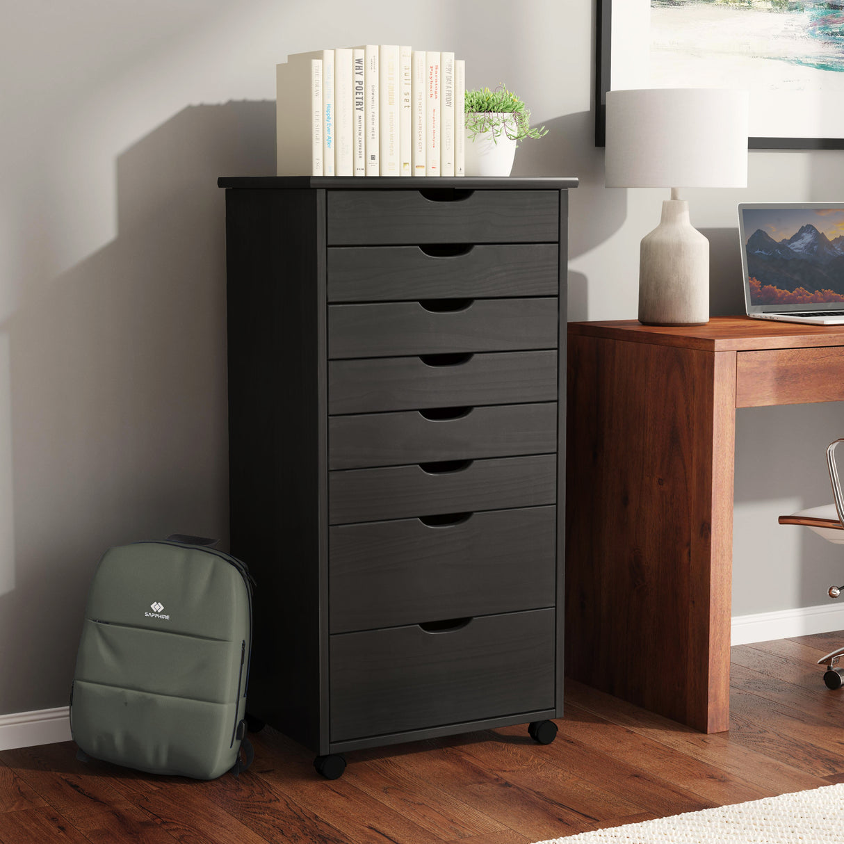 Rudy Rolling Storage Cart