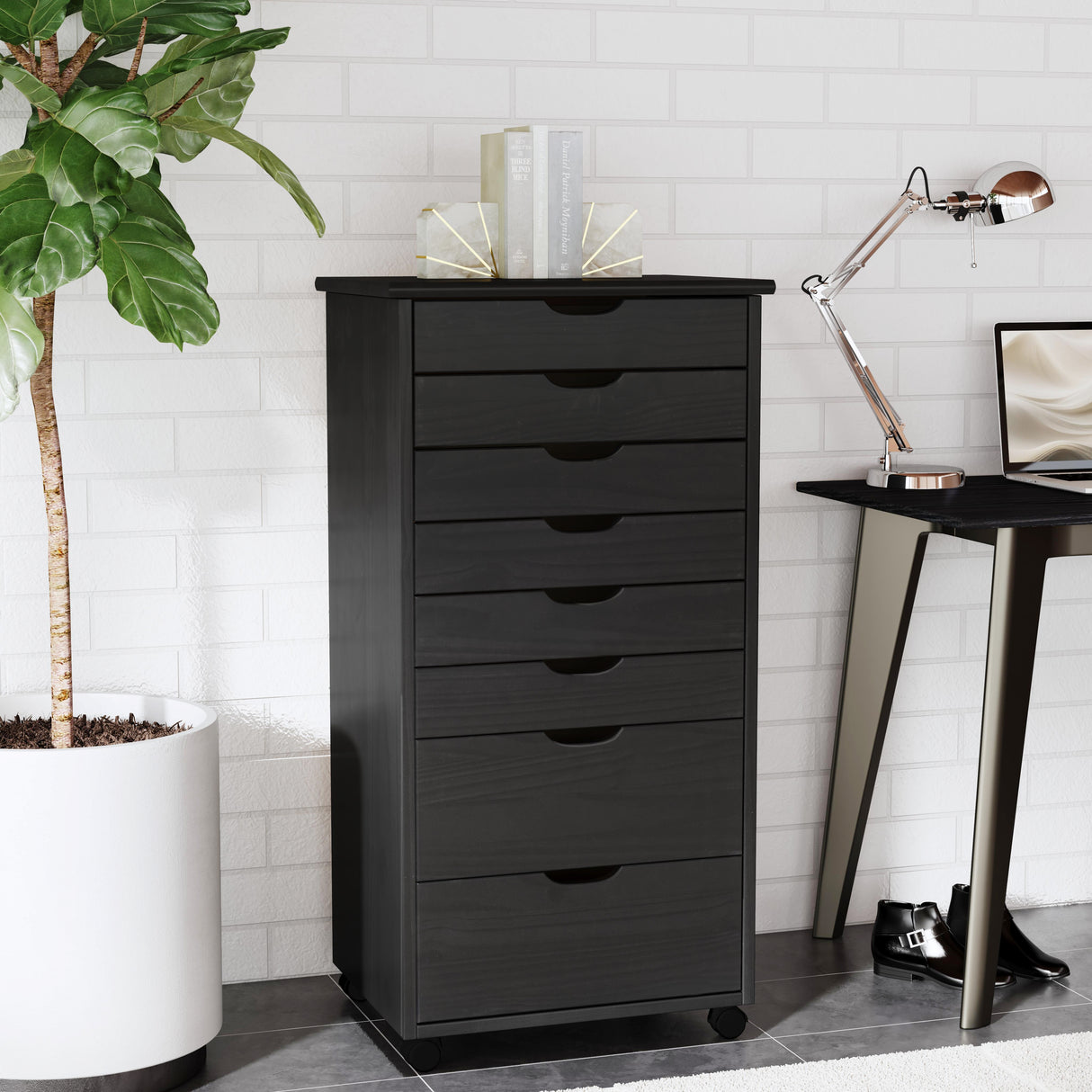 Rudy Rolling Storage Cart