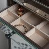 Heather Mirror And Wood Jewelry Armoire