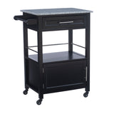 Mitchell Cart With Granite Top