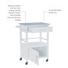 Mitchell Cart With Granite Top