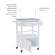 Mitchell Cart With Granite Top