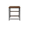 Austin Ash Veneer Desk With Two Shelves
