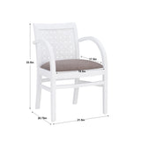 Wendy Woven Arm Chair