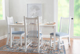 Andy Black Upholstered Chair (Set of 2)