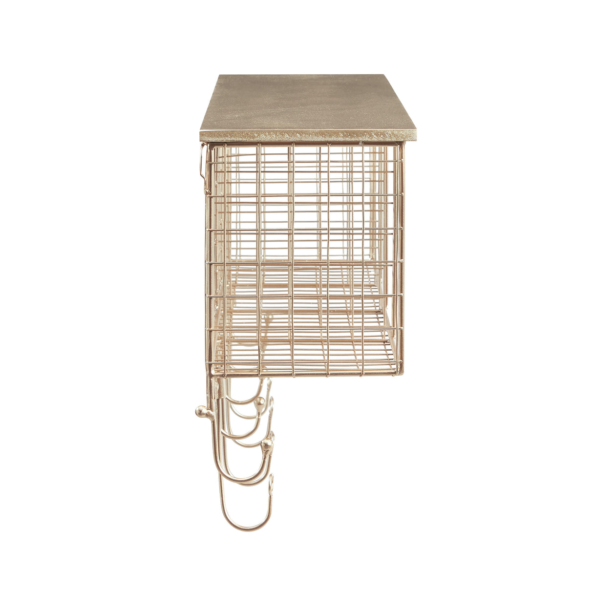 4 Cubby Wall Shelf
