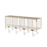 4 Cubby Wall Shelf
