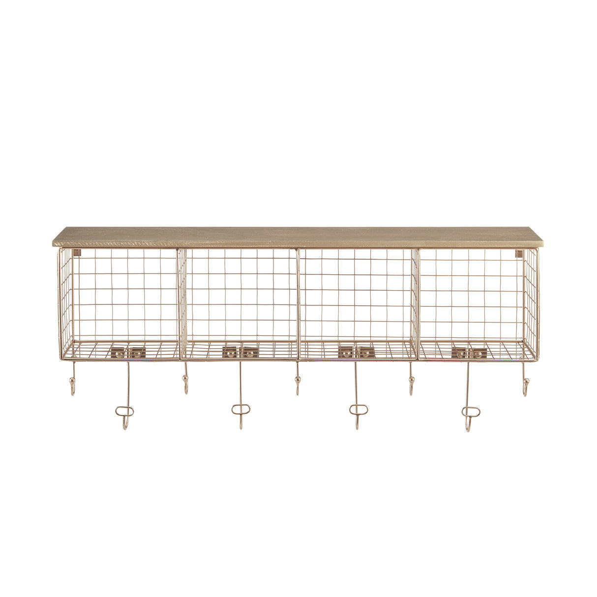 4 Cubby Wall Shelf