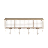 4 Cubby Wall Shelf