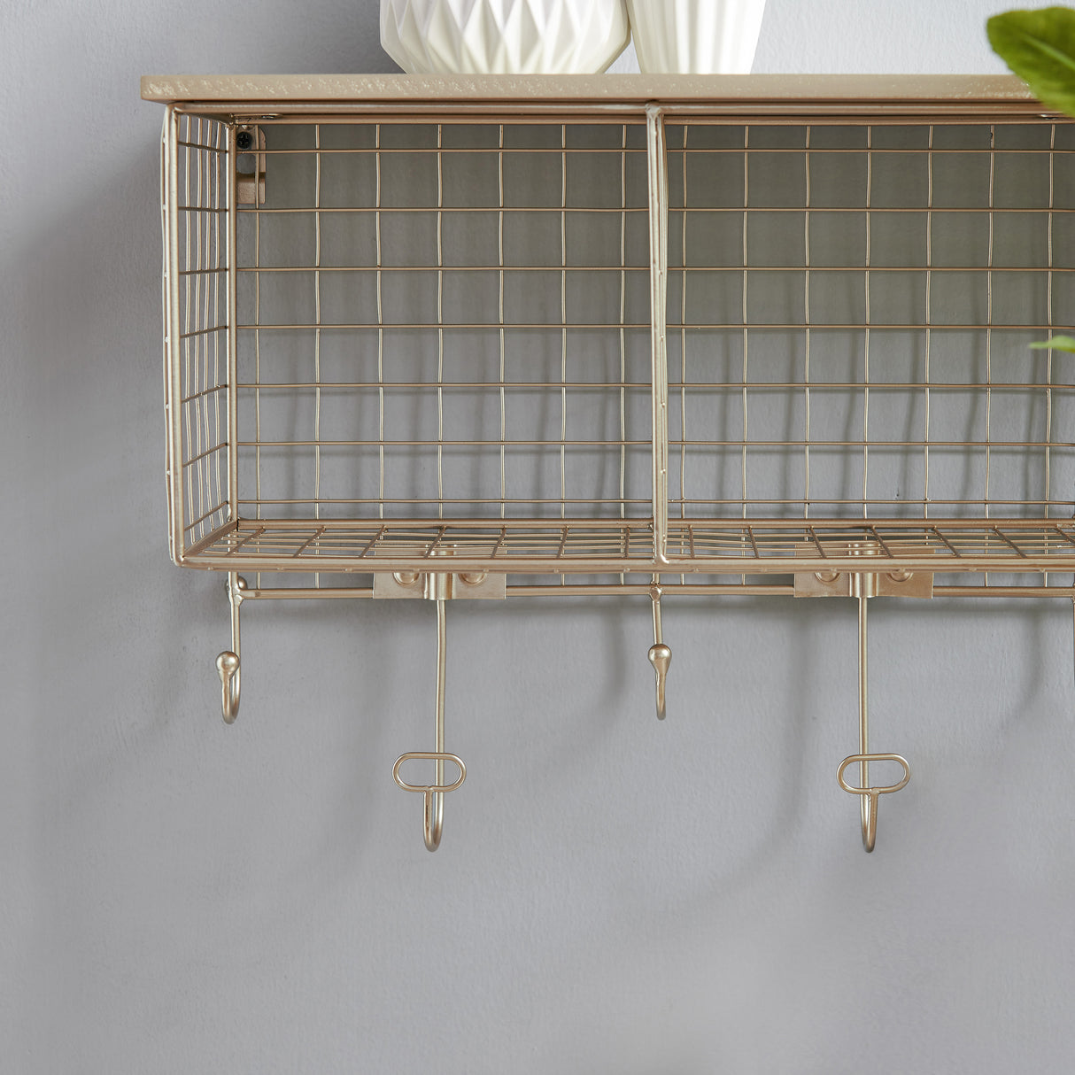 4 Cubby Wall Shelf