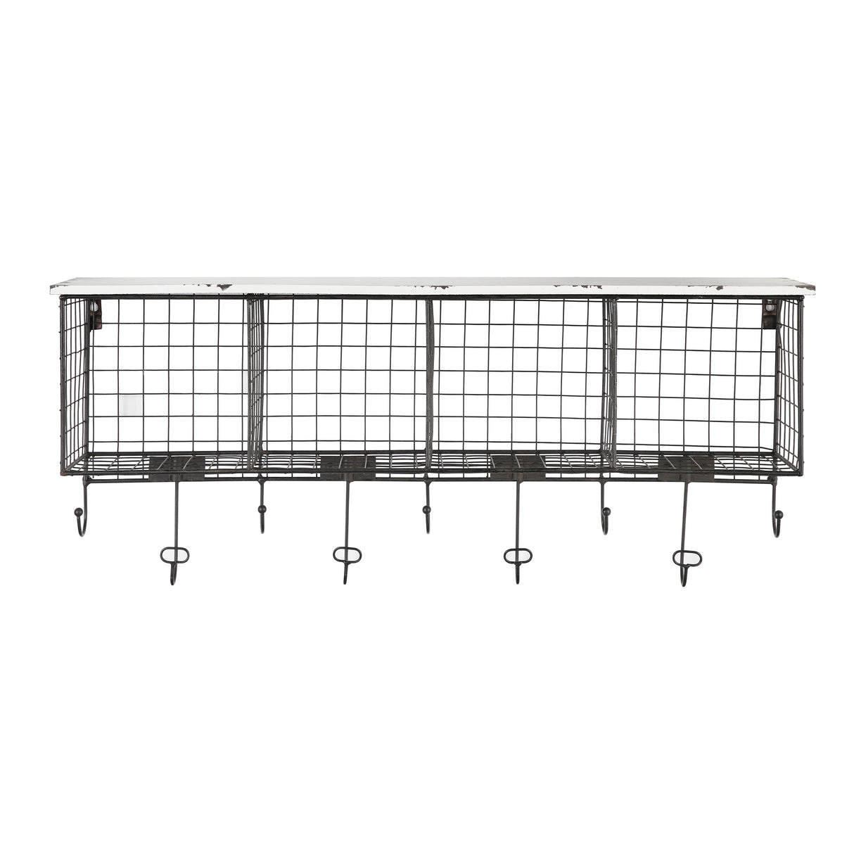 4 Cubby Wall Shelf