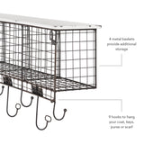 4 Cubby Wall Shelf