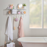 4 Cubby Wall Shelf