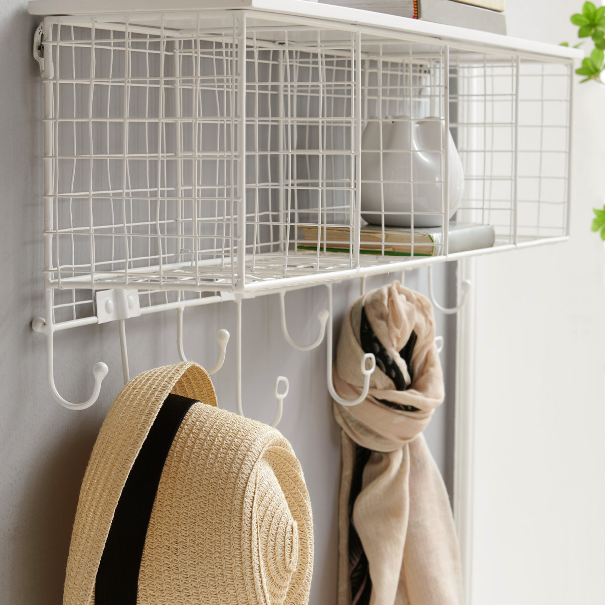 4 Cubby Wall Shelf