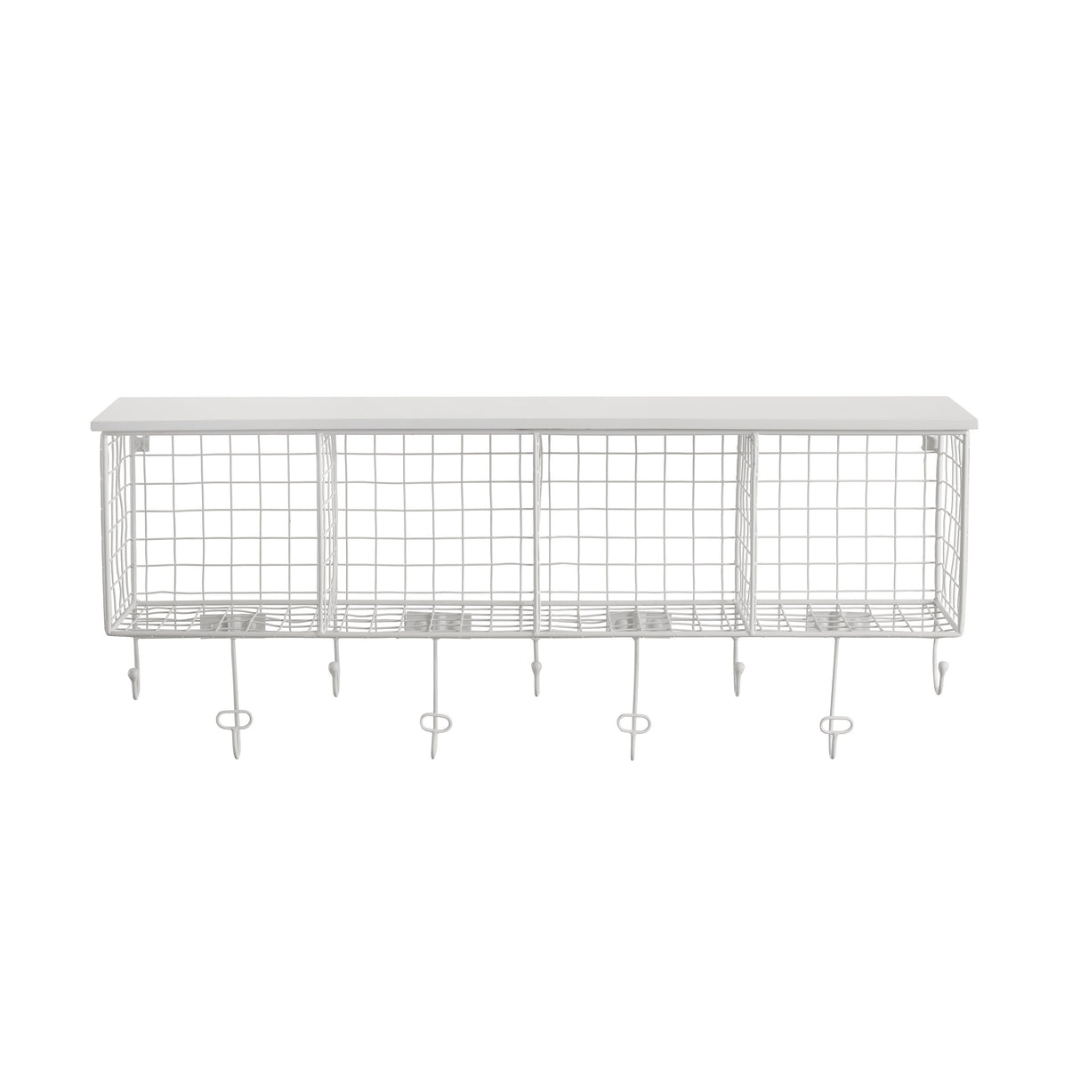 4 Cubby Wall Shelf