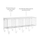4 Cubby Wall Shelf
