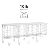 4 Cubby Wall Shelf
