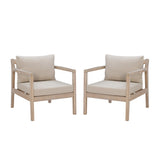 Svana Beige or Navy Side Chair (Set of 2)