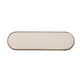 Oscar Pillar Oatmeal Wood Bench
