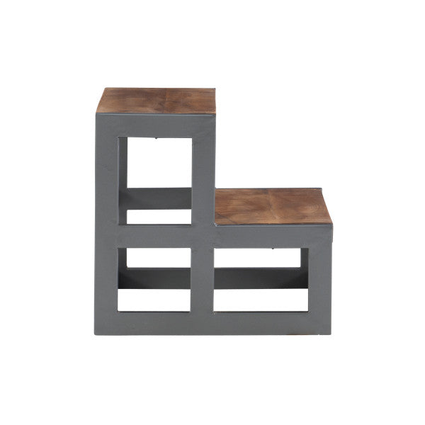 Bodie Wood And Metal Bed Steps