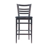 Brit Brown Bar Stools (Set of 2)