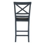 Laurel Blue Counter Stools (Set of 2)