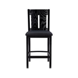 Cleo Black Counter Stool