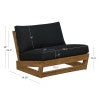 Bluffton Black White or Grey Outdoor 4PC Set