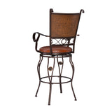 Beatrix Big And Tall Armed Stool