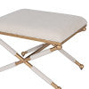 Campaign Gold Rope Stool