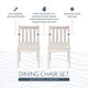 Svana Natural Outdoor Dining Chair (Set of 2)