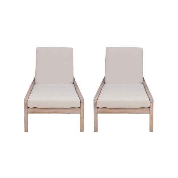 Svana Single or Double Chaise Lounger Set