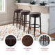 Maya Faux Leather Stool