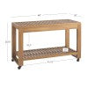 Cannon Teak Coffee Table, Side Table or Island