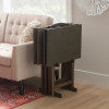 Taneli Gray Tray Tables
