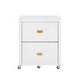 Peggy White File Cabinet