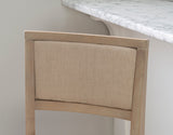 Keira Gray wash Padded Back Folding Bar Stool