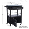Mitchell Cart With Granite Top