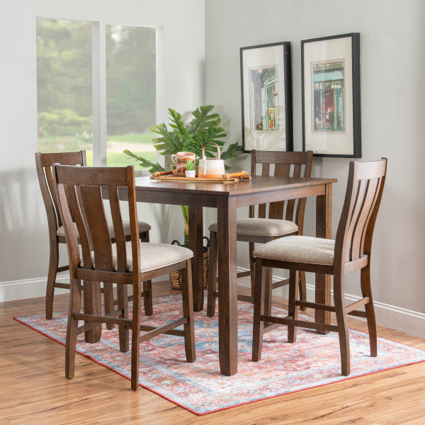 Landry 5 Piece Counter Height Set