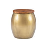 Dreyfus Drum Side Table With Storage