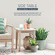 Svana Natural Side Table