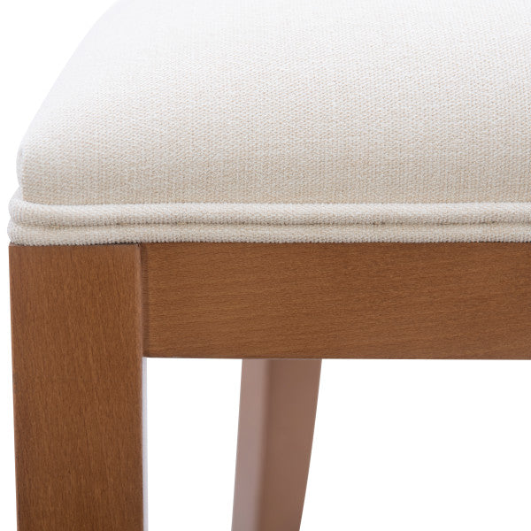 Oakley Brown Counter Stools Upholstered Seat (Set of 2)