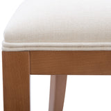 Oakley Brown Counter Stools Upholstered Seat (Set of 2)